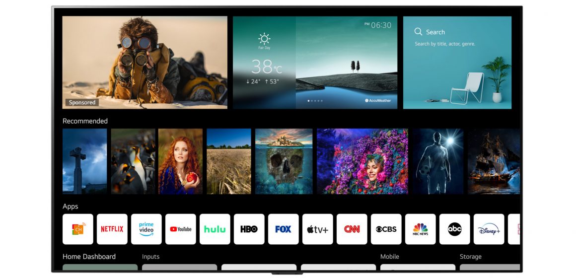 LG introduce webOS 6.0