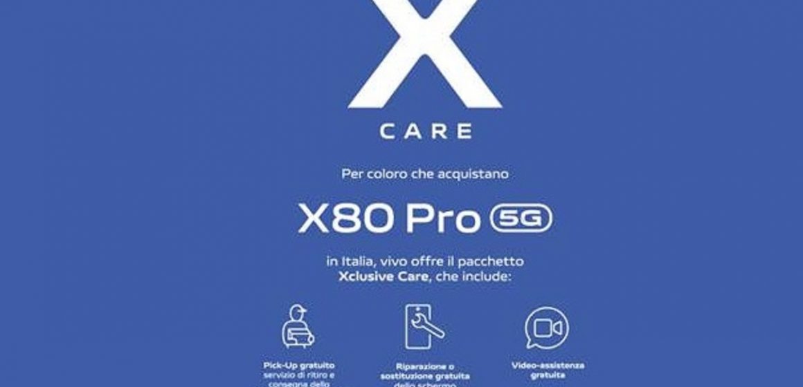 vivo Xclusive care: il servizio post-vendita esclusivo per lo X80 Pro