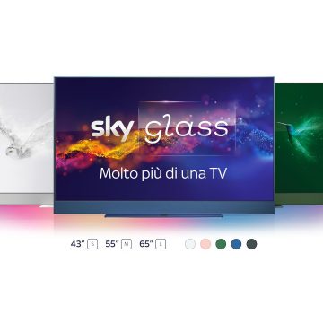 Presenta Sky Glass la gamma di Tv del broadcaster