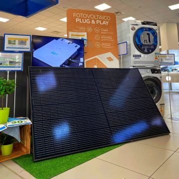 Bruno Euronics sceglie di vendere pannelli fotovoltaici plug & play