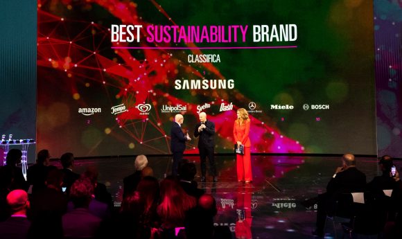 Samsung premiata come Best Sustainability Brand 2023