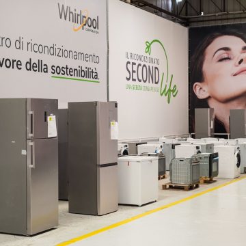 A Carinaro il progetto “second life” per gli elettrodomestici Whirlpool