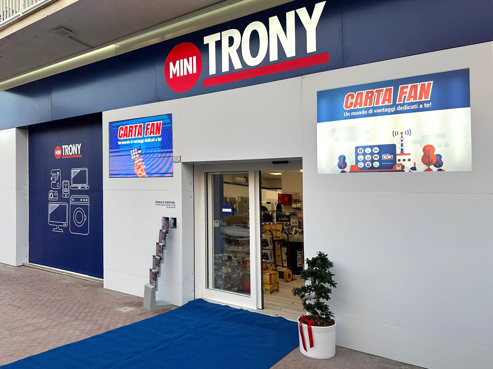 Trony apre un nuovo punto vendita a Favara (AG)