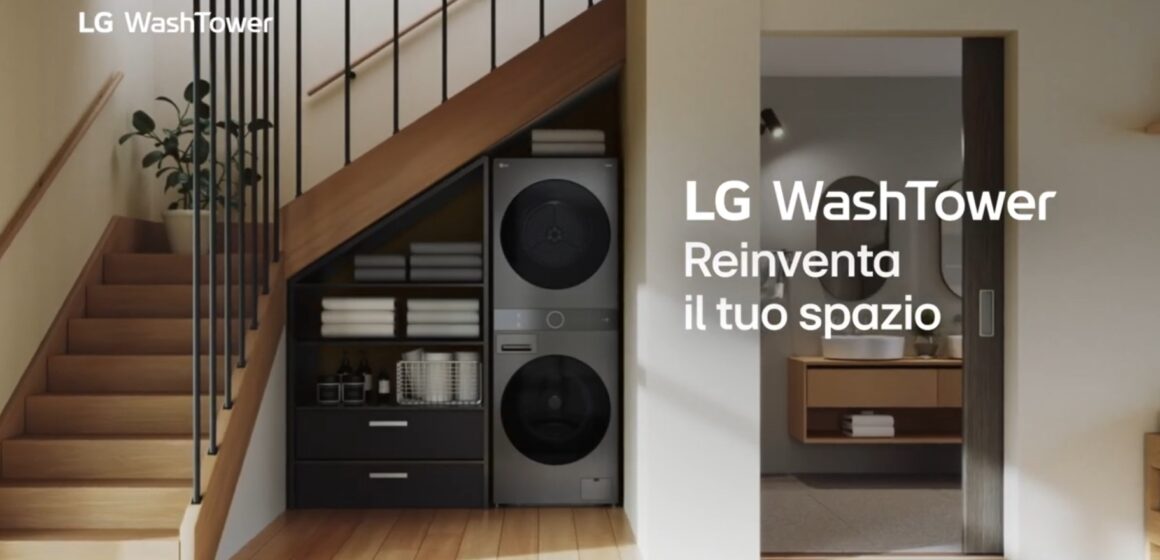 Al via la campagna Tv per LG WashTower